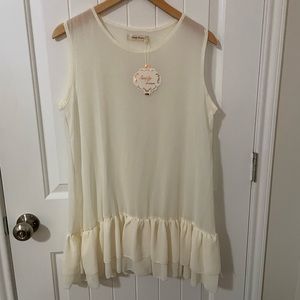 Long Cream Camisole